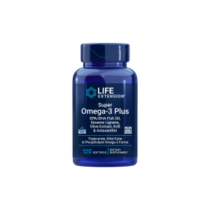 Super Omega-3 1000mg EPA/DHA 120 Cápsulas – Life Extension