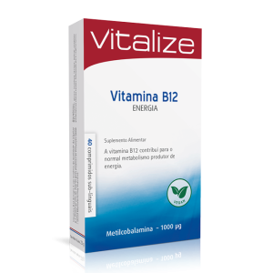 Vitamina B12- Vegana - 40 Comprimidos - Vitalize