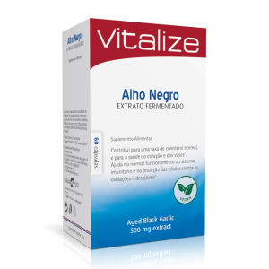 Ajo Negro - Extracto Fermentado - Vegano - 60 Cápsulas - Vitalize