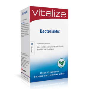 BacteriaMix (Probióticos) - 60 Cápsulas - Vitalize