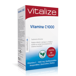 Vitamina C-1000 - 60 Comprimidos - Vitalize