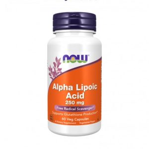 Alpha Lipoic Acid 250 mg - 60 Cápsulas - Now
