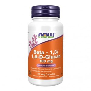 Beta-1.3/1.6 D-Glucan 100 mg - 90 Cápsulas - Now