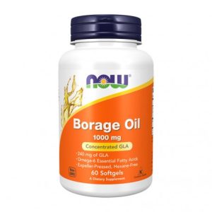 Borage Oil 1000 mg - 60 Cápsulas Moles - Now