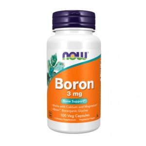 Boron 3mg 100 cápsulas – Now