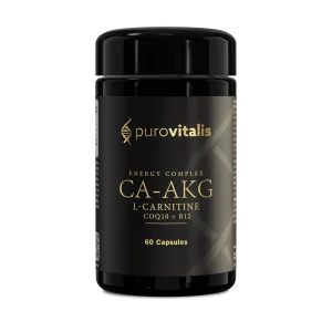 Cálcio AKG - 60 cápsulas – Purovitalis