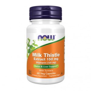Milk Thistle Extract 150 mg Silymarin – 60 cápsulas – Now