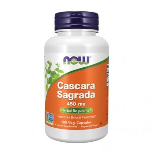 Cáscara Sagrada 450mg - 100 Cápsulas - Now