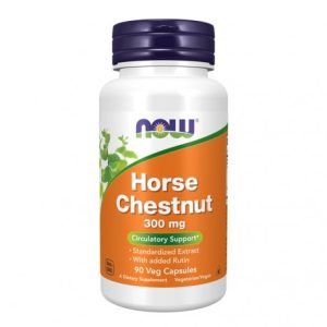 Castanha da Índia 300mg (Horse Chestnut) - 90 Cápsulas Vegetais - Now