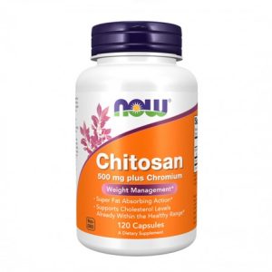 Chitosan Plus 120 Cápsulas - Now