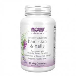 Hair, Dkin, Nails Advanced - 90 Cápsulas - Now