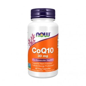 CoQ10 30 mg - 60 Cápsulas - Now