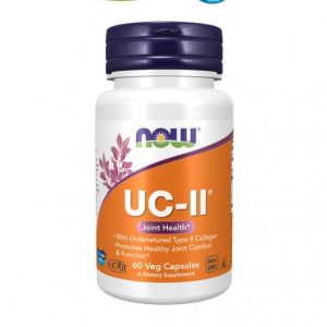 Colagénio UC-II Type ll Collagen - 60 Cápsulas - Now