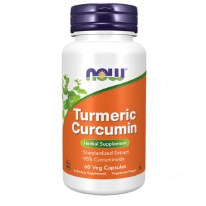 Turmeric Curcumin Extract 95%- 60 Cápsulas - Now