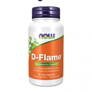 D-Flame 90 Cápsulas Vegetais - Now