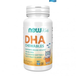 DHA Kids Chewable 60 Cápsulas - Now