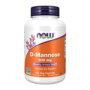D-Mannose 500mg - 120 Cápsulas Vegetais - Now