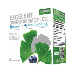 Excelente Ginkgomemoplex 30 Ampollas - Farmoplex