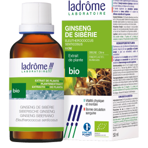 Ginseng Siberiano Bio - Extrato Hidroalcoólico 50ml - Ladrôme
