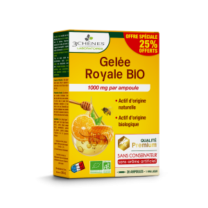 Jalea Real BIO 20 Ampollas - 3 Chênes