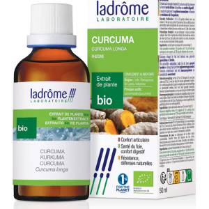 Cúrcuma Bio - Extracto hidroalcohólico 50ml - Ladrôme