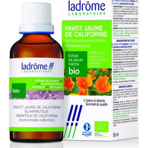 Papoila da Califórnia Bio - Extrato Hidroalcoólico 50ml - Ladrôme