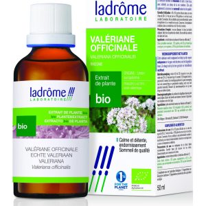 Valeriana Bio - Extracto hidroalcohólico 50ml - Ladrôme