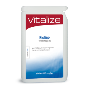 Biotina 100 mcg - 120 Comprimidos - Vitalize
