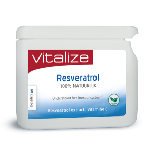 Resveratrol Vegano - 60 Cápsulas - Vitalize