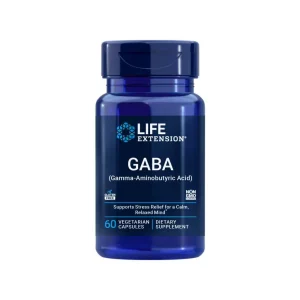 Gaba 100mg 60 Cápsulas – Life Extension