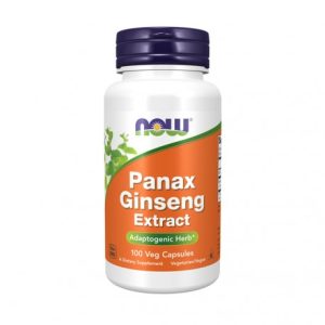 Ginseng - Panax Ginseng - 100 Cápsulas - Now