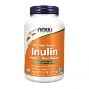 Inulin Prebiotic Pure Powder 227gr - Now