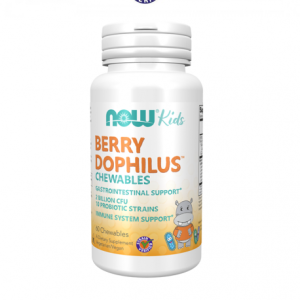 Kid Berrydophilus 60 Comprimidos Mastigáveis - Now
