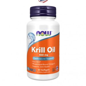 Krill Oil Neptune 500 mg 60 cápsulas vegetais - Now