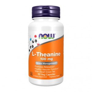 L-Theanine 100mg - 90 Cápsulas - Now