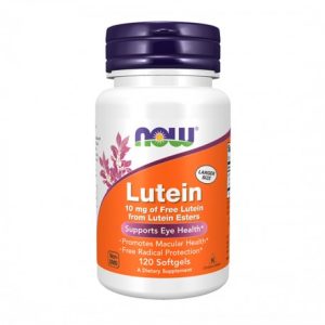 Luteína 10 mg 120 cápsulas vegetais - Now