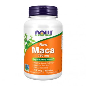 Maca RAW 750 mg - 90 cápsulas – Now