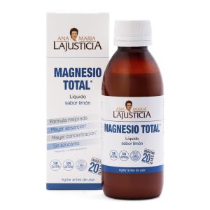 Magnésio Total Líquido Limão 200ml - Ana Maria Lajusticia