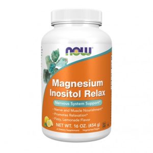 Magnesium Inositol Relax Powder 453gr - Now