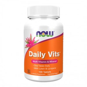 Multivitaminas e Minerais - Daily Vits - 100 Comprimidos - Now