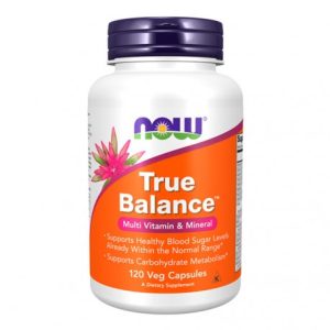 Multivitaminas e minerais - True Balance - 120 Cápsulas - Now