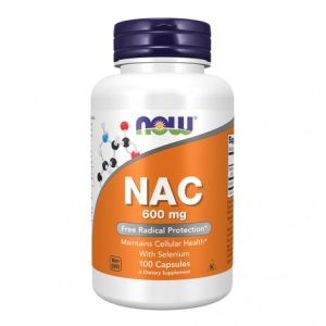 NAC 600 mg 100 cápsulas - Now