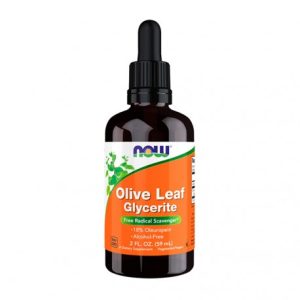 Olive Leaf Glycerite 18% Liquid 59ml - Now