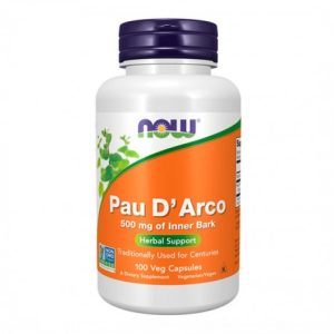 Pau D´Arco 500 mg 100 cápsulas - Now