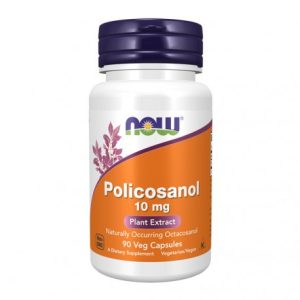 Policosanol 10mg - 90 Cápsulas Vegetais - Now