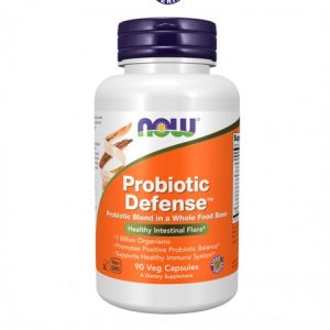 Probiotic Defense - 90 Cápsulas - Now