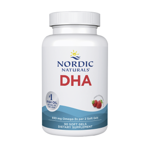 DHA - 830mg Strawberry - 90 Cápsulas Moles - Nordic Naturals