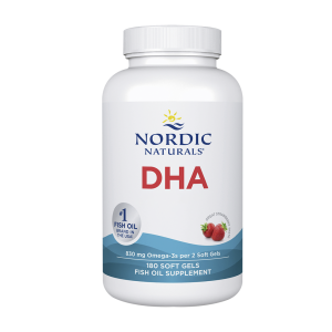 DHA - 830mg Strawberry - 180 Cápsulas Moles - Nordic Naturals