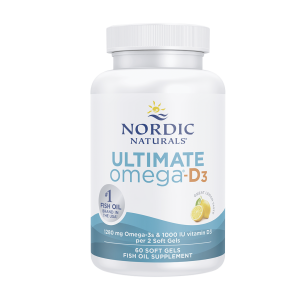 Ultimate Omega D-3 60 Softgels - Nordic Naturals