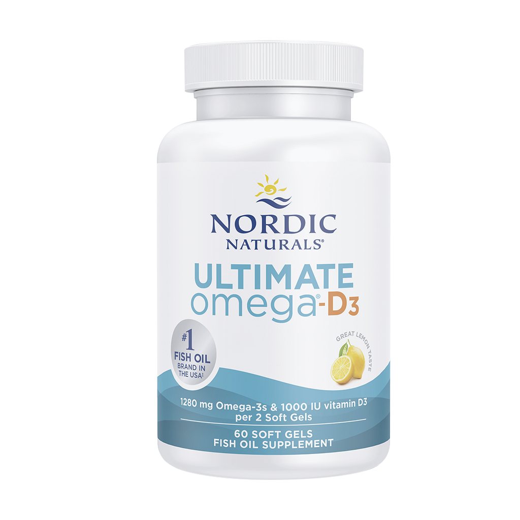 Ultimate Omega D-3 60 cápsulas blandas - Nordic Naturals
